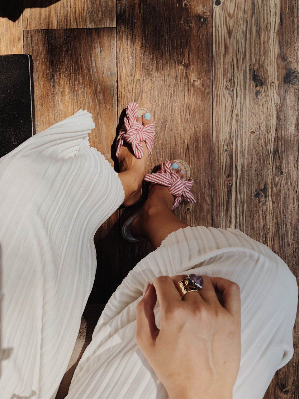 New Linen Tulum Sandals