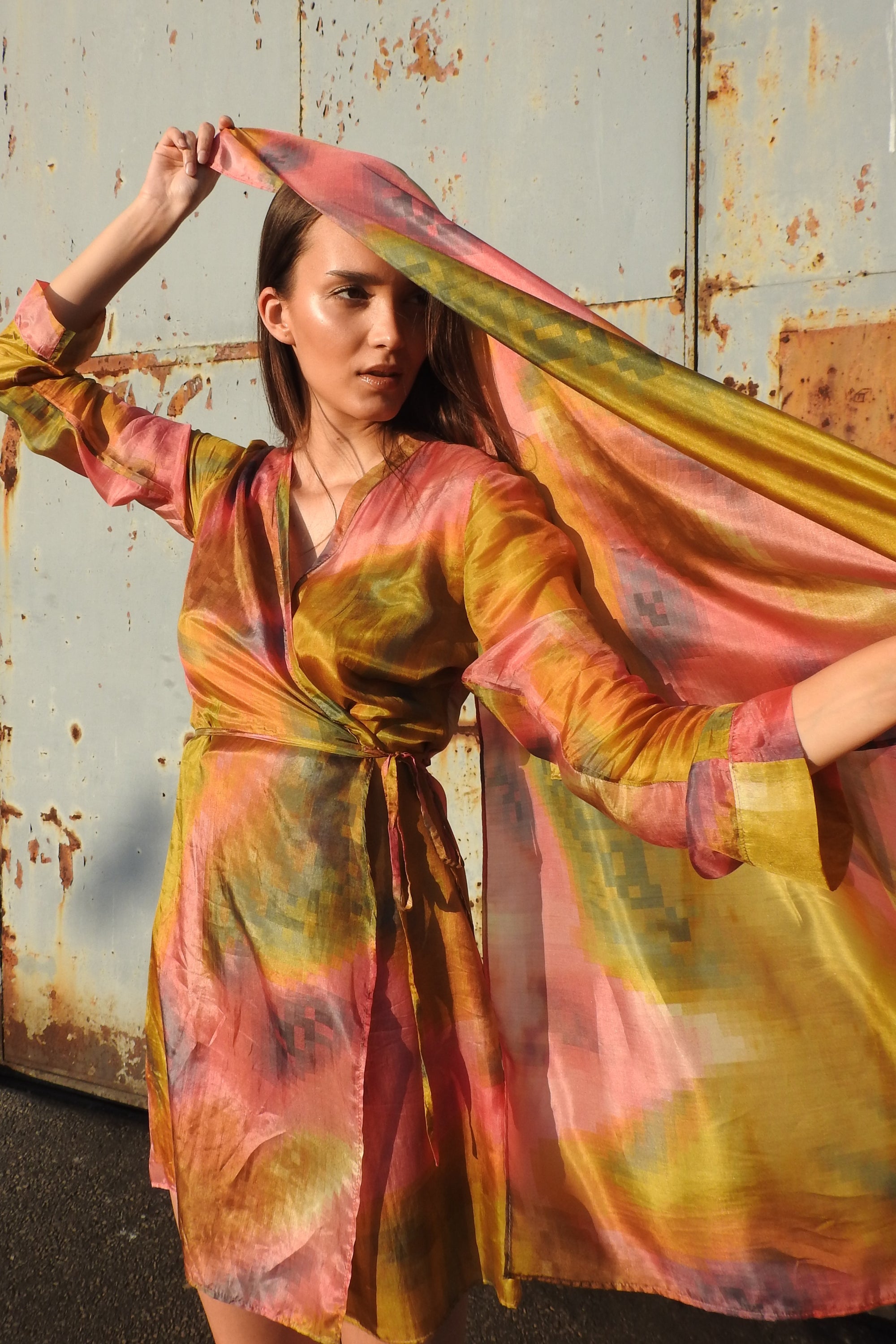 Aurora Silk Scarf