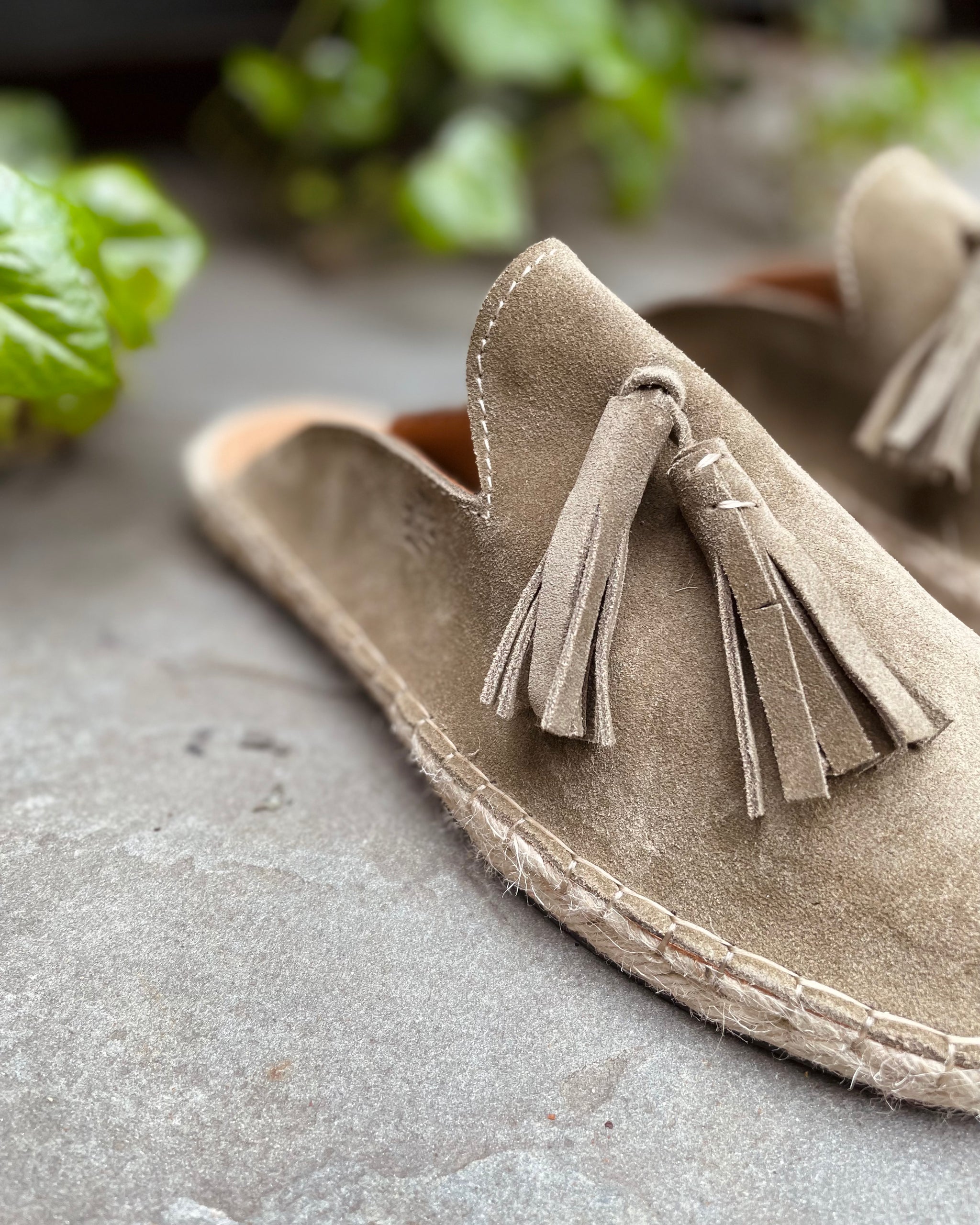 Suede mule sandals sales