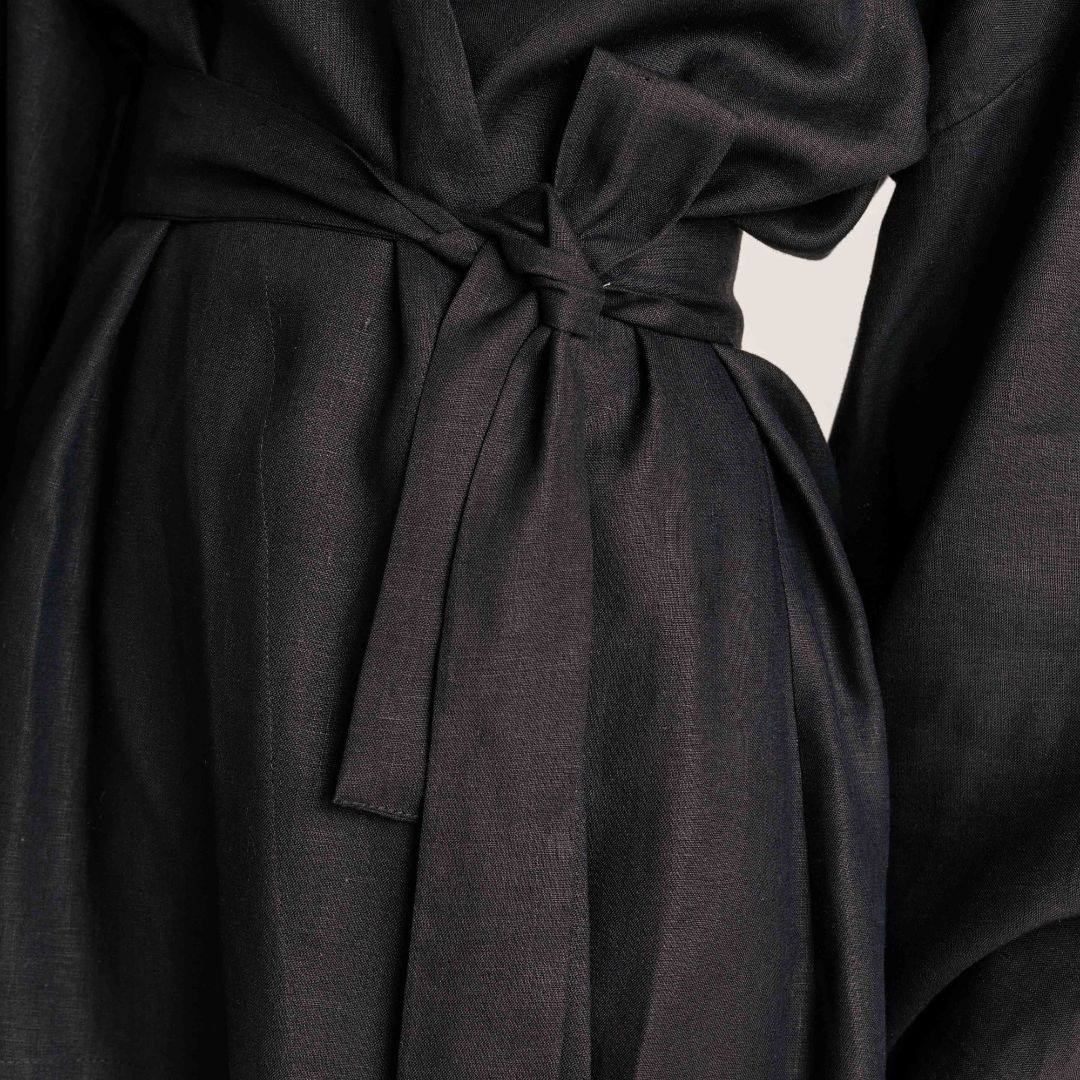Lagoon Linen Robe