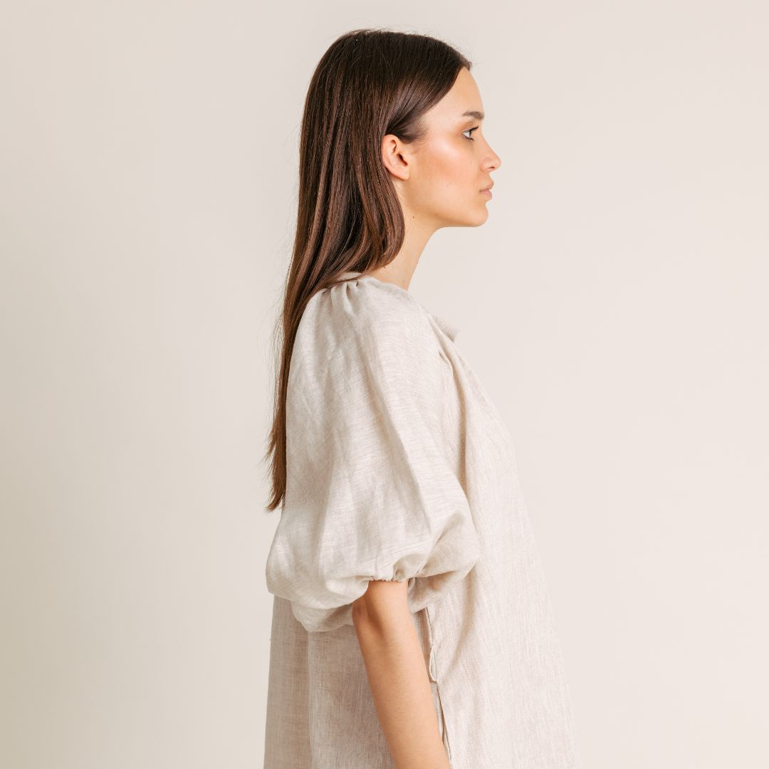 Isabelle Linen Dress