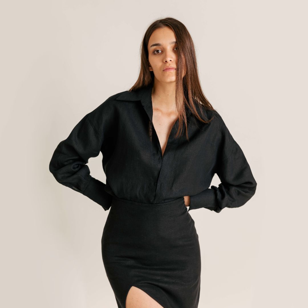 Date Night Shirt Linen