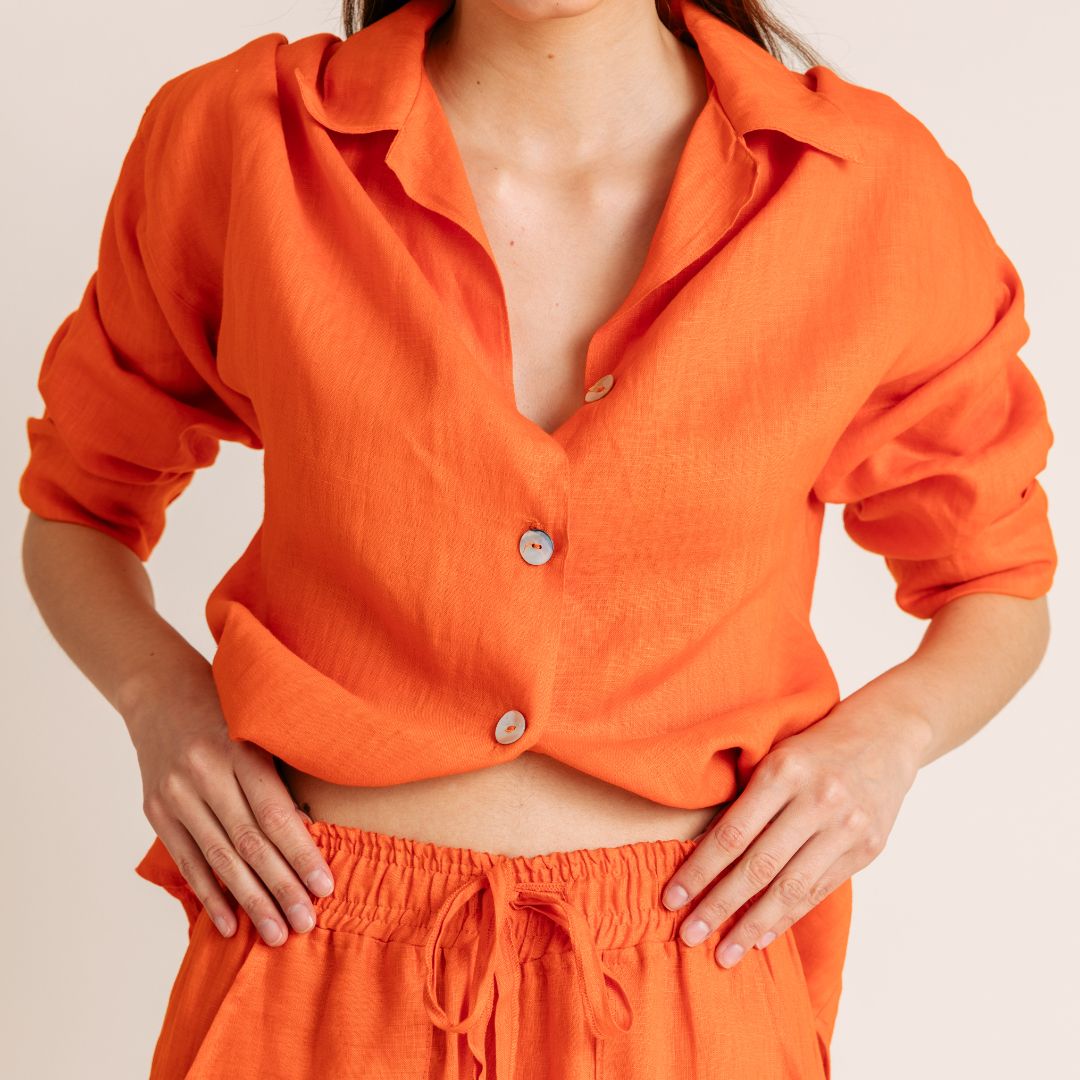 Sunset Linen Shirt