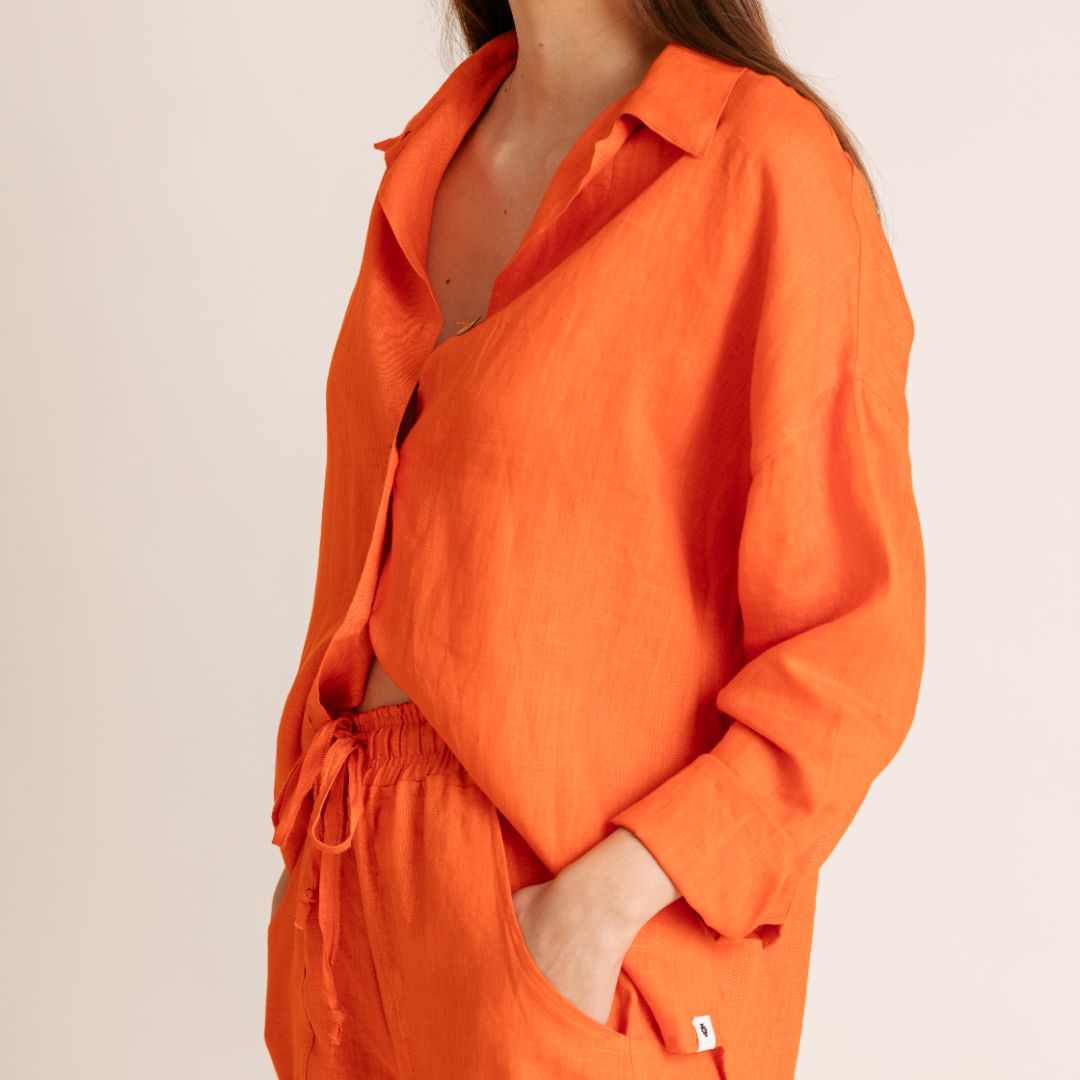 Sunset Linen Shirt