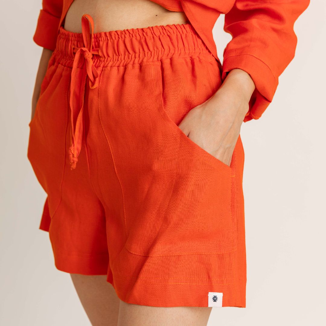 Sunset Linen Shorts