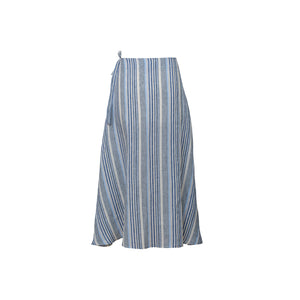 Mila Linen Wrap Skirt