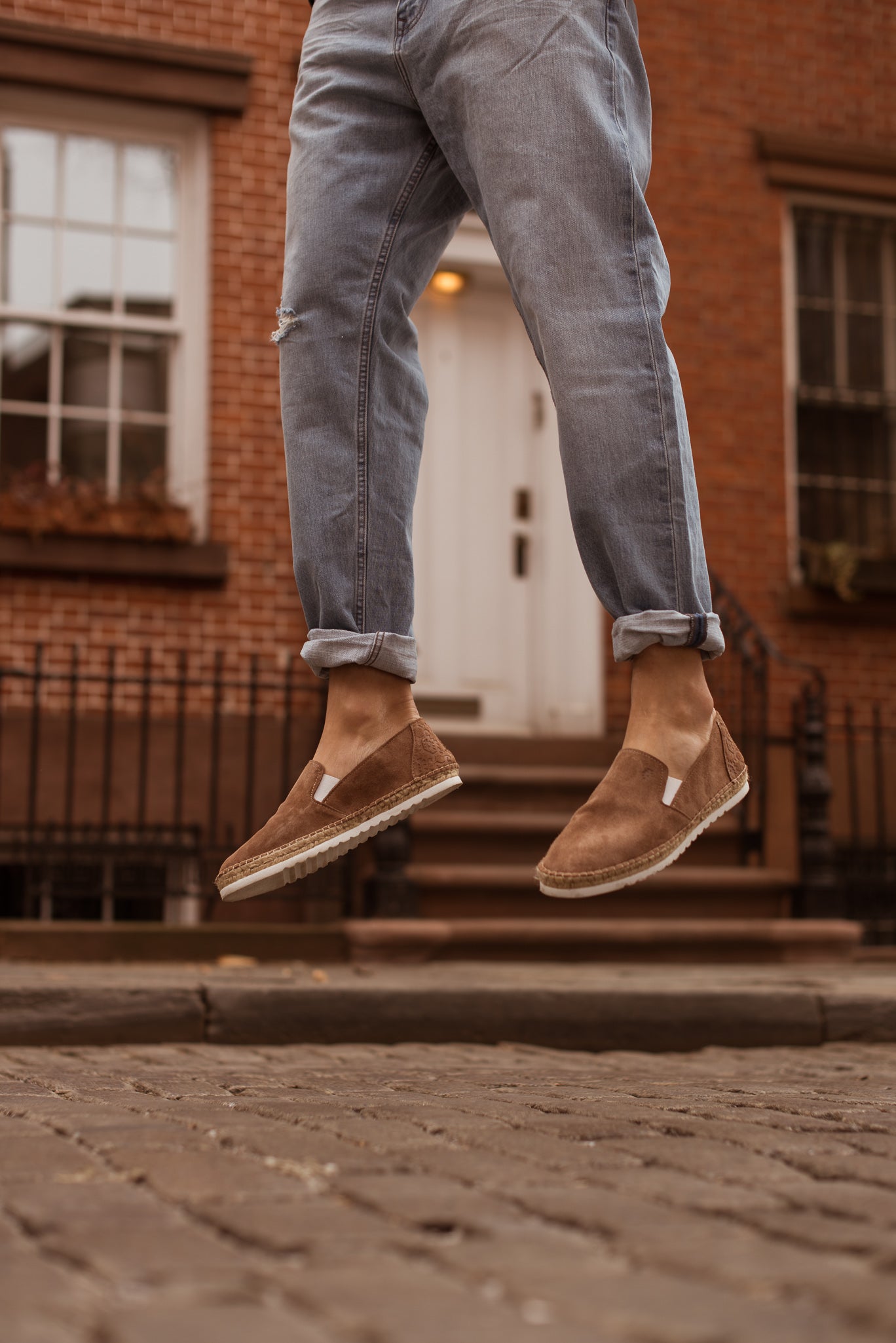 Brownstone Suede Espadrille Men's - Main Image